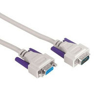 Hama Monitor VGA Ext. Cable, 15-pin HDD Male Plug - 15 pin HDD Female Jack (00042098)